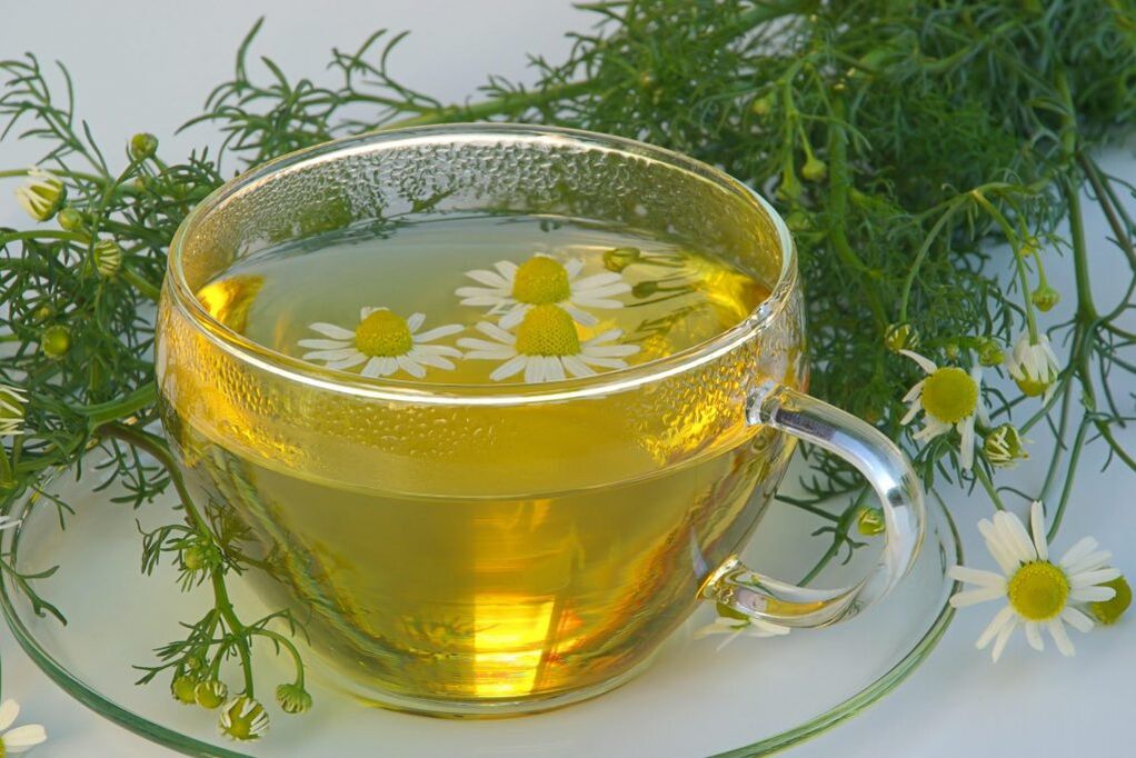 Tè alla camomilla per l'artrosi del ginocchio